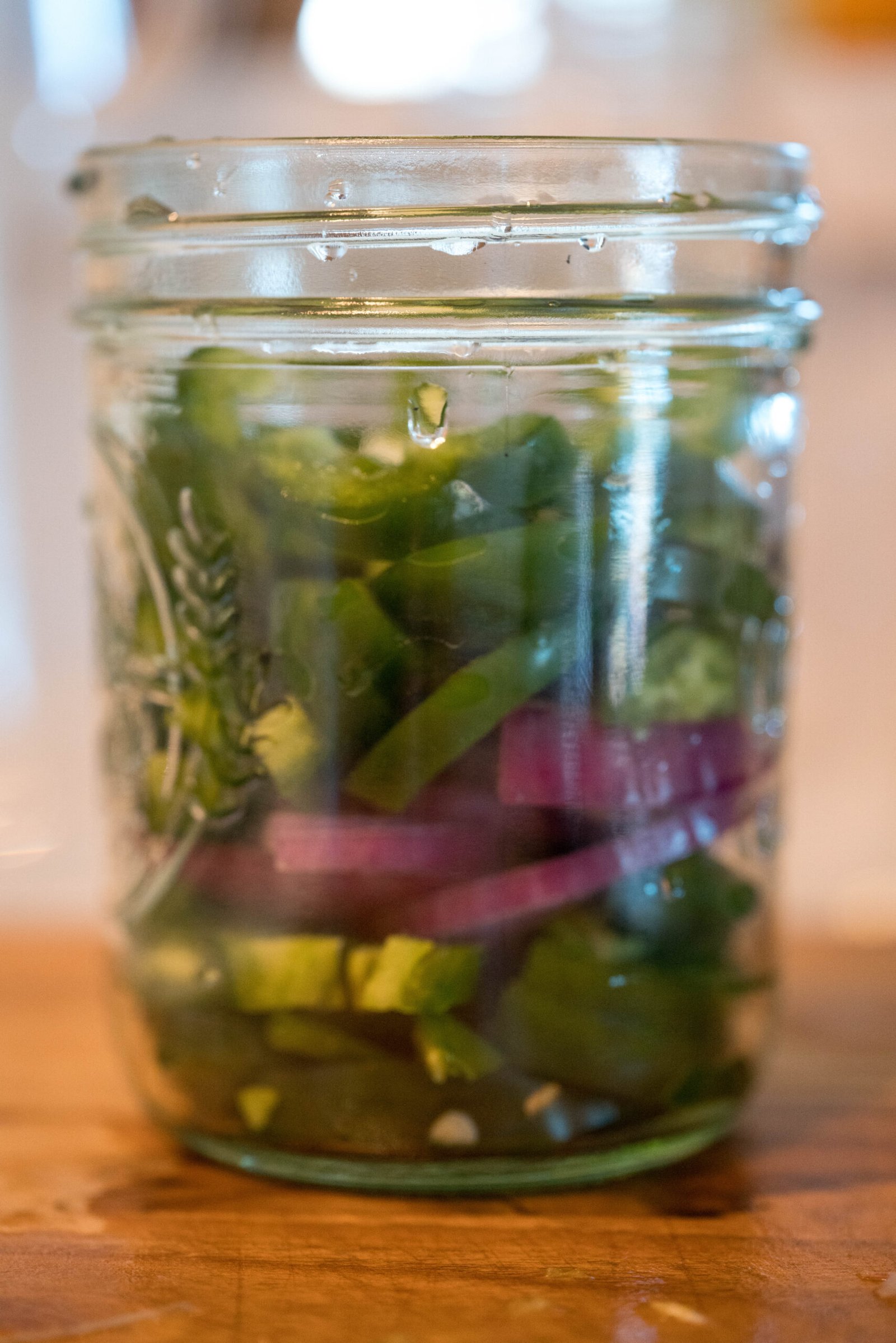 Making facto-fermented jalapeños