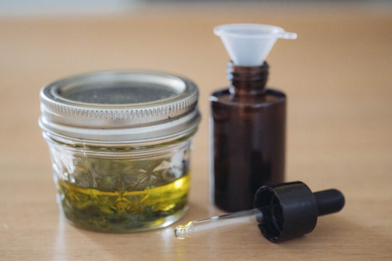 Making sagebrush infused jojoba oil