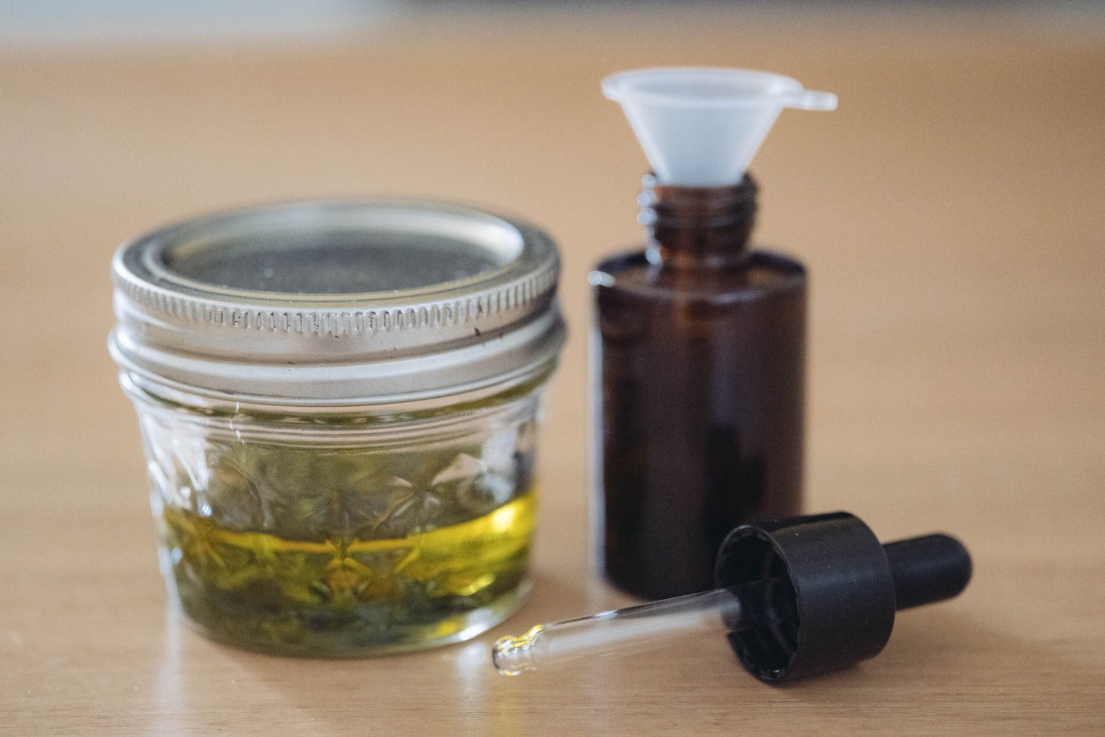 Making sagebrush infused jojoba oil